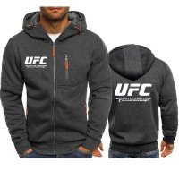 UFC 남성 후드집업 머슬핏 트레이닝 운동복 짐웨어 남자 후드티