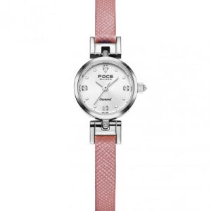 [포체 레이디] 18mm 여성 다이아몬드 가죽시계 FM1901L-WH FM1901L-WH