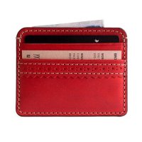 [브로그앤머로우] Brogue Card Case (Red) S-02-RED