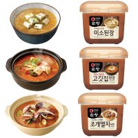 청정원 된장 450g X 3개 조개멸치 고깃집 미소