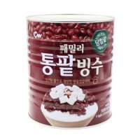 CW 청우 팥빙수팥 빙수재료 단팥 패밀리통팥빙수3kg