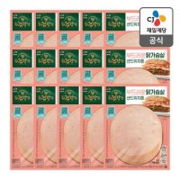 CJ제일제당 CJ직배송 더건강한 닭가슴살 샌드위치햄 90G x 15