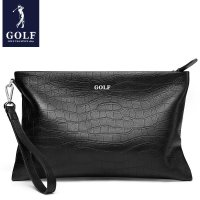 GOLF 골프 소 가죽 남성 클러치백 대용량 고급 클러치 백