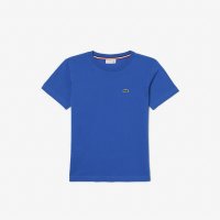 LACOSTE 라코스테 키즈 베이직 반팔 크루넥 티셔츠 CCA TJ1442-53G