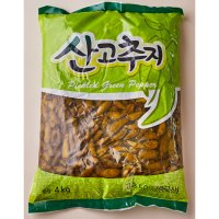 한영식품 한영 식초절임 산고추지 4Kg 이강산닷컴