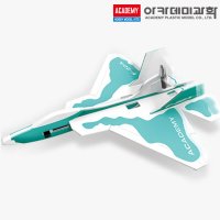 콘덴서 비행기 글라이더 아카데미 과학 교재 키트 F-22A 18161A