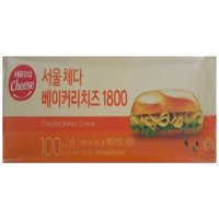 서울우유 체다 베이커리 치즈 1800 300매 대용량 체다슬라이스 치즈 1 8kg