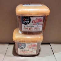 청정원 즉시출고 청정원 순창 조개멸치 양념된장 900g 2개