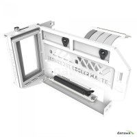 쿨러마스터 Vertical Graphics Card Holder Kit V3 (White) 라이저 케이블