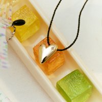 빈티지헐리우드 Vintage Heart String Necklace VH2313NE010B