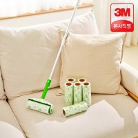 3M 돌돌이 테이프 클리너 대형 롱핸들 리필 7개 롤크리너 돌돌이밀대 바닥청소 거실청소 스카치브라이트