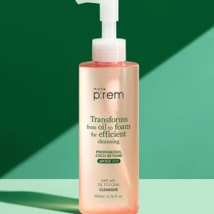 [메이크프렘] [브랜드세일+10쿠폰]세이프 미 모이스처 안심 오일 투 폼 클렌저 200ml (+인테카크림20ml) E495XX00113
