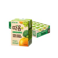 자연과사람들 빙그레 따옴 오렌지 청포도 당근 브로콜리 120ml