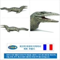 프랑스 파포 100 핸드페인팅 물속에사는공룡 주라기공원 쥬라기월드2 피규어 틸로사우루스