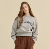 스튜디오앤파르크 WOMEN Tuileries Cropped Sweatshirt Melange