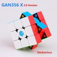 간큐브 간즈 큐브 GAN 356 X V2 마그네틱 매직 스피드 스티커 전문 퍼즐 Fidget Toys 356X Cubo Magico