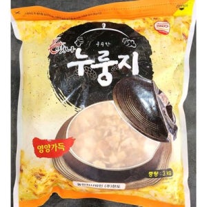 한도식품 누룽지 3Kg X2