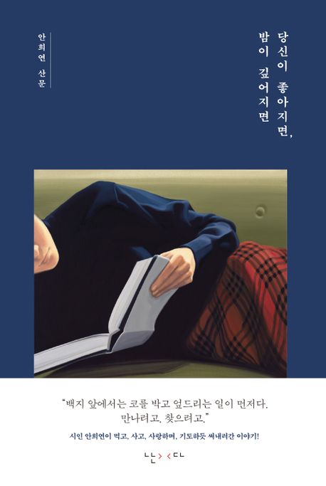 당신이 좋아지면, 밤이 깊어지면 : 안희연 산문 표지