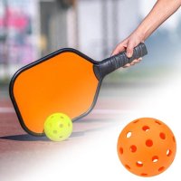 피클볼 Pickleball 액세서리 훈련 빛나는 Pickleball 공 전문가 70 주황색