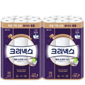 크리넥스 크리넥스 데코앤소프트 부케향 30롤 x 2팩 화장지  25M  수딩+