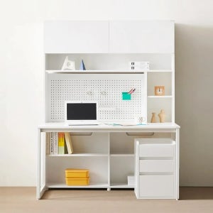 와이즈 학생 수납 전면 책상 풀세트 서랍장포함