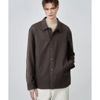 DRAW FIT 텍스처드 히든 셔츠 자켓 TEXTURED HIDDEN SHIRT JACKET