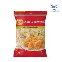 CP 스파이시 치킨 텐더1kg x 10개 순살치킨 스트립 케이준