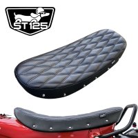 혼다 닥스 용 교환 슈퍼 슬림 시트 Diablo Custom Works Super Low Seat Diamond Pattern for Honda ST125