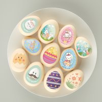 부활절 씰링 스티커 달걀계란꾸미기 부활절소품 교회선물