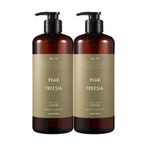 해피바스 해피바스 스킨케어 퍼퓸 바디워시 페어앤프리지아향900g x 2개