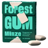 Forest Gum 포레스트껌 포레스트 민트 슈가프리 껌 20g 10개