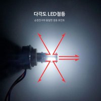 차량용 브레이크등 수리용 빨간색 LED 전구 램프 빨간등 승용차 밝은 SUV