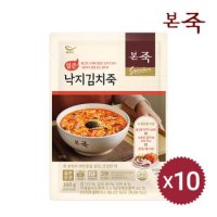 본죽 파우치 낙지김치죽 200g 10팩[32389307]