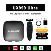 카 플레이 Carplay ai box 안드로이드 12 netflix iptv 2022  안드로이드 12.0  ux999 울트라-g10bts