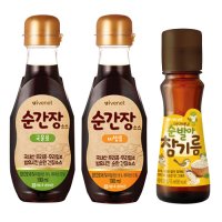 아이배냇 간장(국물용) + 간장(비빔용) + 참기름