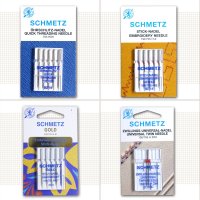 슈메츠(Schmetz) 명품 가정용 미싱바늘 160년 전통의 프리미엄 일반용 스판용 청바지용 쌍침바늘 등  A05 일반형16  1개