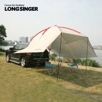 차박텐트 Longsinger 실버코팅 차박타프  화이트