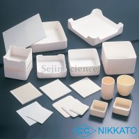 알루미나 도가니 CP 40 x 30 x 소성용 용기 ALUMINA CRUCIBLE 닛카토 NIKKATO ea