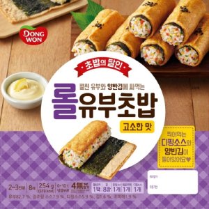 동원 롤 유부초밥 고소한맛 (254G)