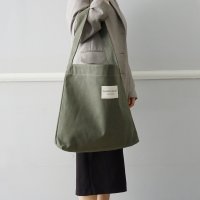 ZAVENTEM ECO BAG KHAKI 에코백