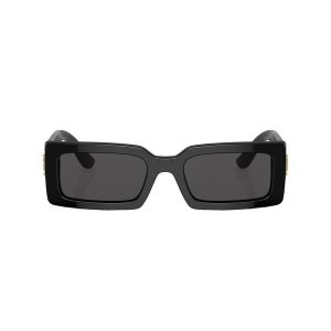 돌체앤가바나 직사각형 프레임 선글라스 DG441650187 BLACK BLACK 여성