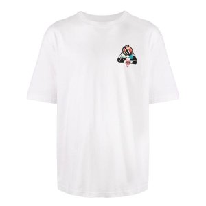PALACE 산 퍼그 그래픽 프린트 티셔츠 P14TS094 WHITE 화이트 남성