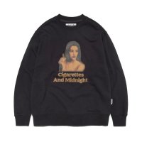 비바스튜디오 VIVASTUDIO CIGARETTES CREWNECK CHARCOAL