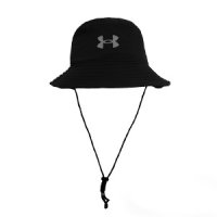 [Under Armour] 언더아머 로고 UA Iso-Chill 아머벤트 남성 버켓햇 1361527-001 블랙/피치그레이