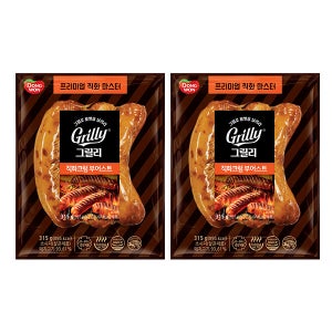 [적립 10%]동원 그릴리 크럼 부어스트 315g x 2개