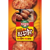 롯데햄 롯데푸드 의성마늘 직꾸닭 매콤레드200G 20입 LE1213556186