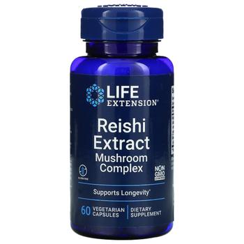 [해외직구] Life Extension 라이프익스텐션 <b>레이쉬 익스트랙트</b> 머쉬룸 60베지캡슐