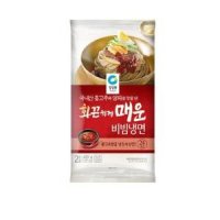 청정원 화끈하게매운 비빔냉면 2인420g