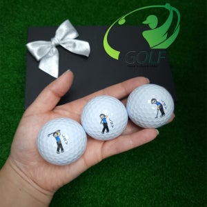 ⛳ 골프공 선물세트 생일선물 이름 커스텀 인쇄, 커스텀드리다