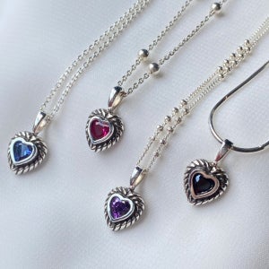 [실버] Lionheart necklac, 얼라이브스톤